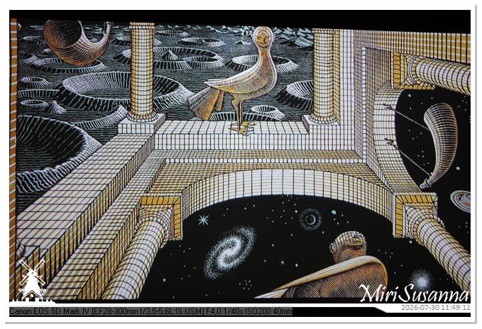 London D1 Exhibition Escher MS5D3055@MiriSusanna CC-BY-NC-ND London D1 Exhibition Escher MS5D3055