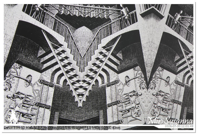 London D1 Exhibition Escher MS5D3065@MiriSusanna CC-BY-NC-ND London D1 Exhibition Escher MS5D3065