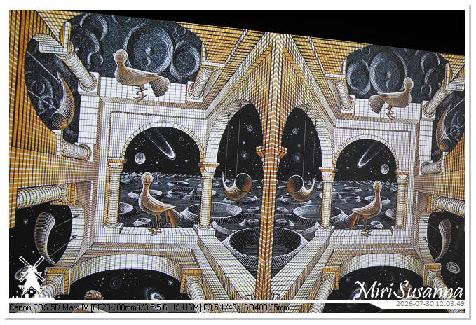 London D1 Exhibition Escher MS5D3069@MiriSusanna CC-BY-NC-ND London D1 Exhibition Escher MS5D3069