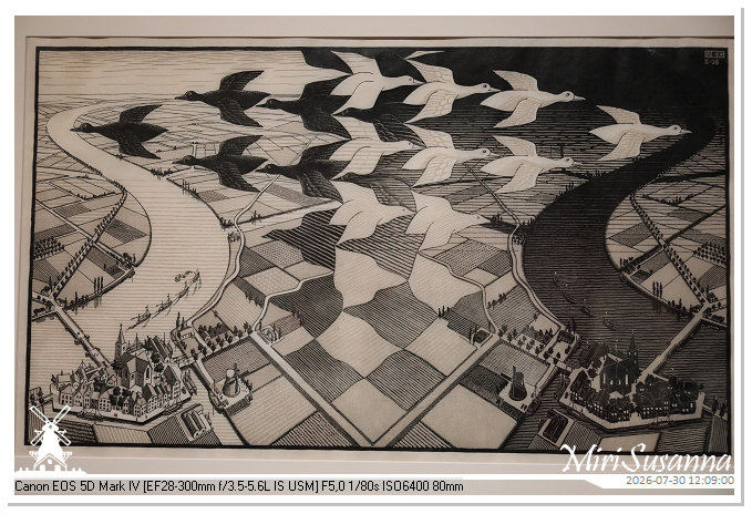 London D1 Exhibition Escher MS5D3072@MiriSusanna CC-BY-NC-ND London D1 Exhibition Escher MS5D3072